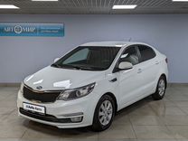 Kia Rio 1.6 MT, 2016, 208 730 км, с пробегом, цена 968 000 руб.