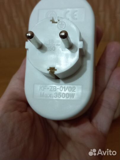 Разветвитель сетевой на 2 гнезда