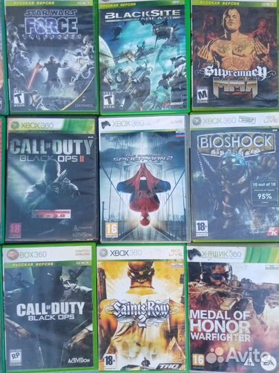 Игры диски на xbox 360