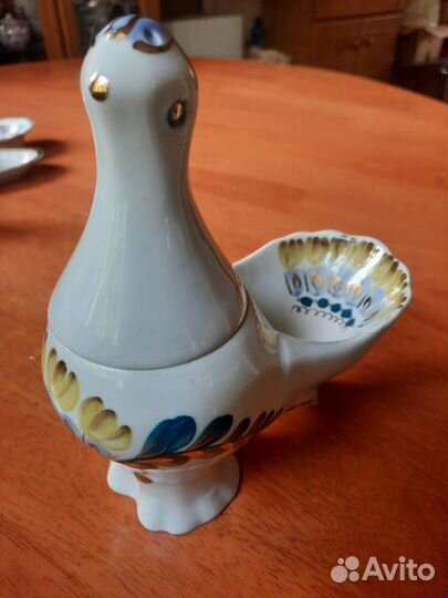 Соусник фарфор солонка перечница СССР