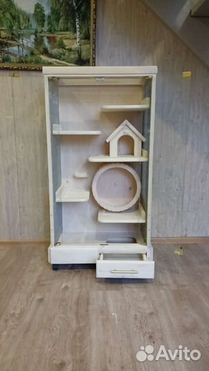 Витрина клетка для шиншилл, дегу, белка