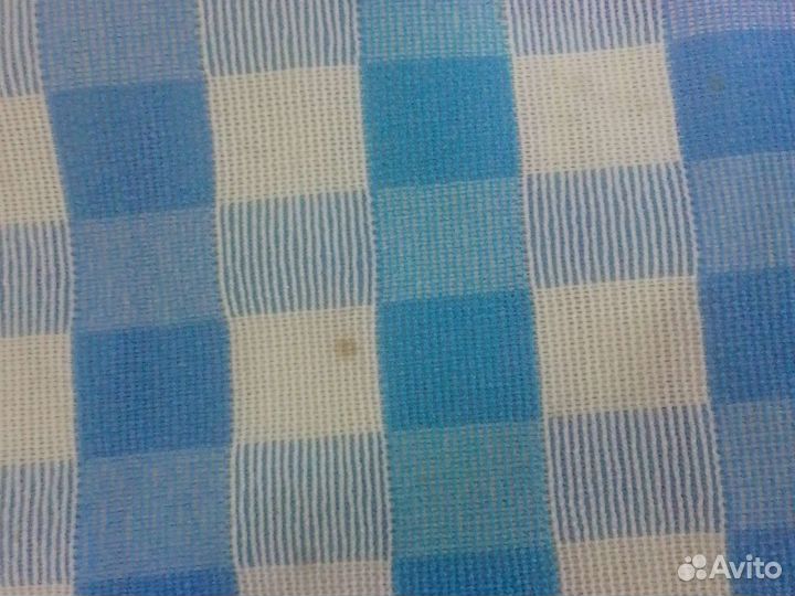 2 скатерти СССР Винтаж с дефектами