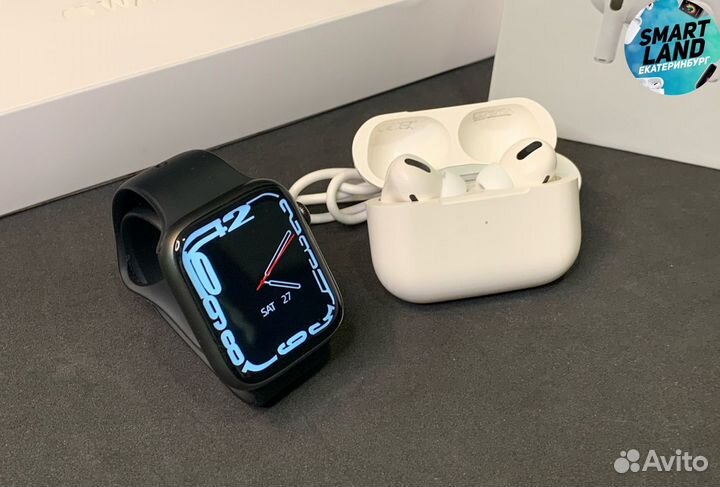 Apple Watch 7 + AirPods Pro 2