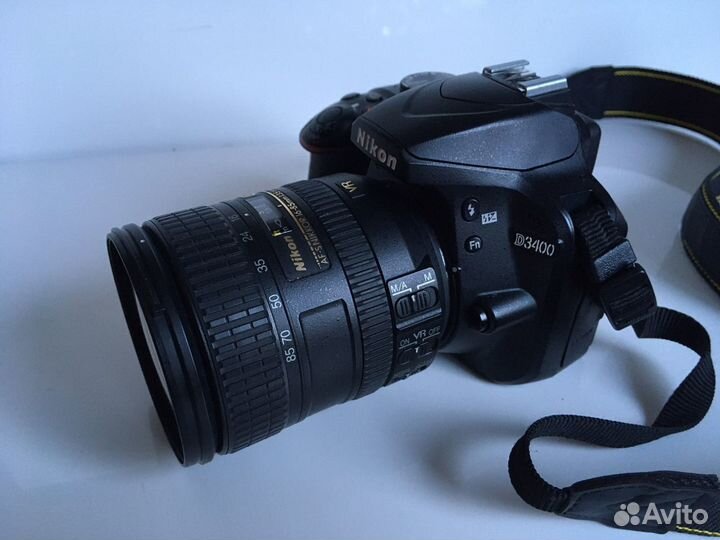 Nikon d3400 kit 16-85 mm ED VR