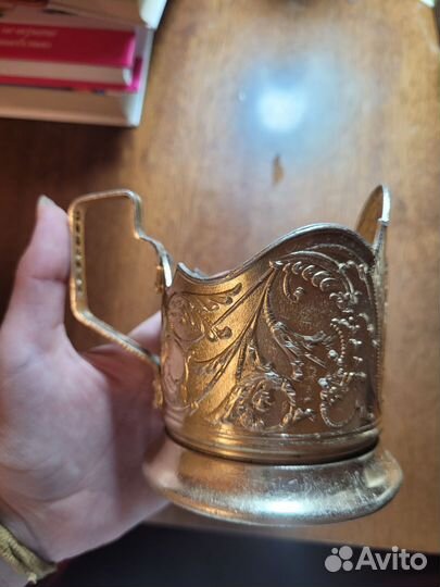 Винтажный подстаканник