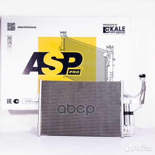 Радиатор кондиционера ASP AL61507 AL61507 ASP