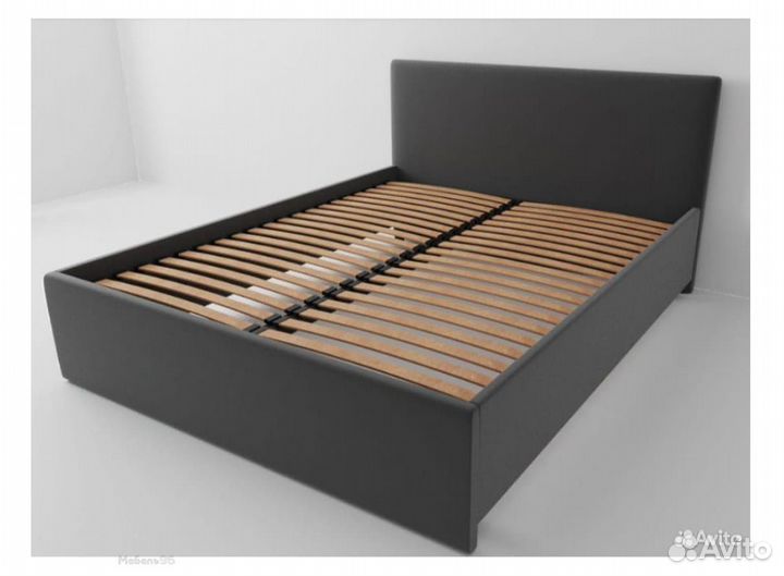 Кровать 1600 Эко Стандарт с ортопедическим основан