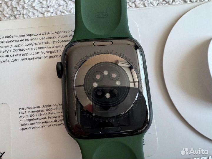 Apple Watch 7 45 mm как новые