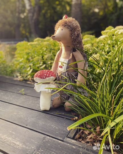 Ежик Паша - Интерьерная игрушка, детск