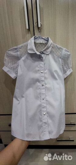 Блузка на девочку размер 140