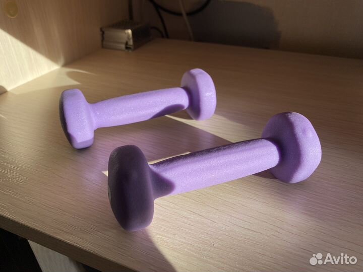 Новые гантели 0.5 кг