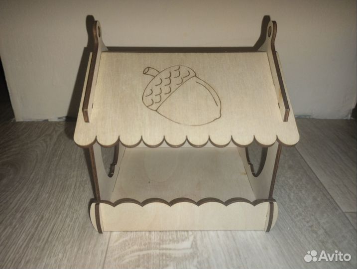 Продам домик кормушку для хомяка
