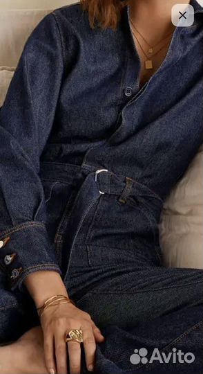 Комбинезон джинсовый