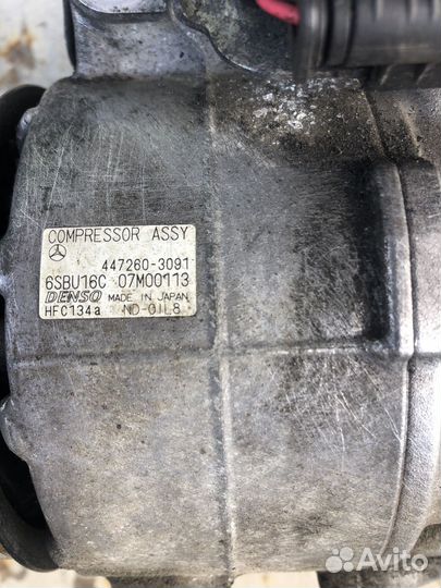 Компрессор кондиционера Mercedes Benz w212 е212