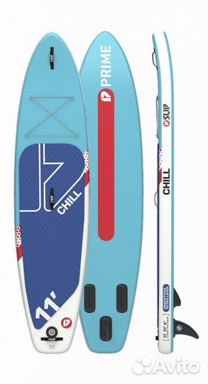 Сапборд prime Chill blue 11' / Сап борд, sup board