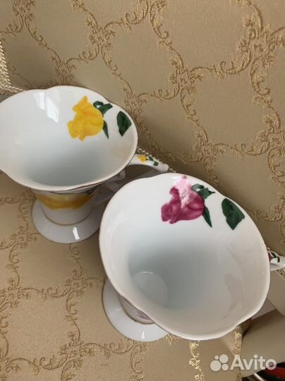 Чашки набором 6 шт новые