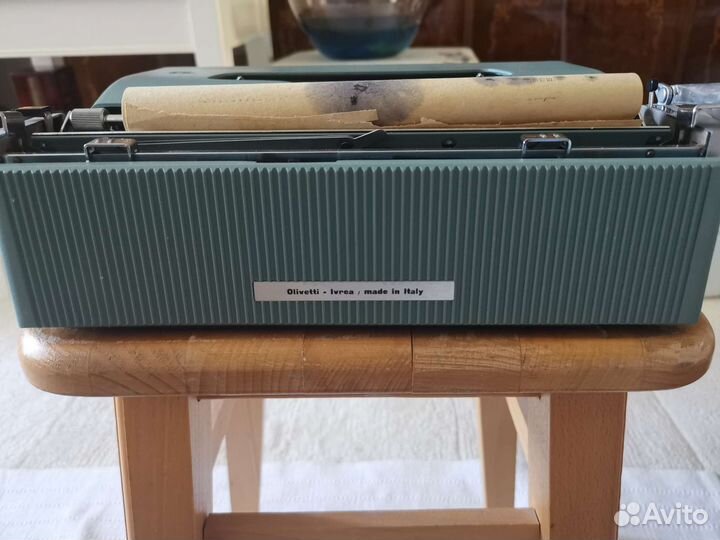 Печатная пишущая машинка olivetti letera 32