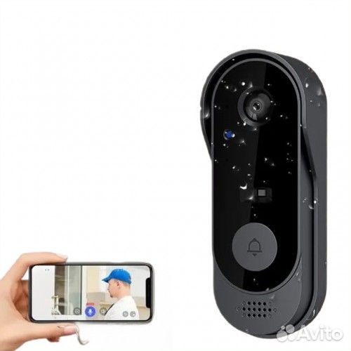 Беспроводной дверной звонок с камерой tuja SMART H