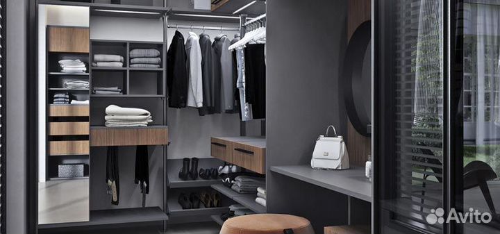 Шкафы и гардеробные на заказ