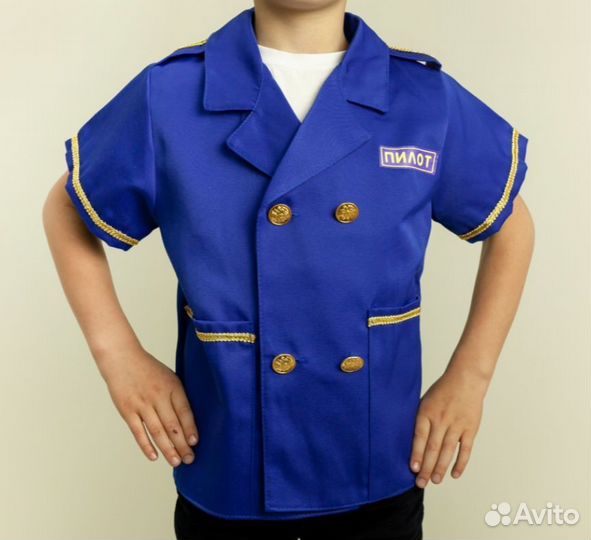 Детский костюм летчика для мальчика вк-61030