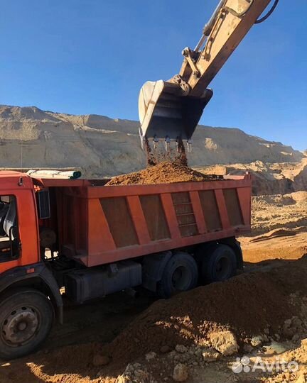 Песок карьерный с доставкой