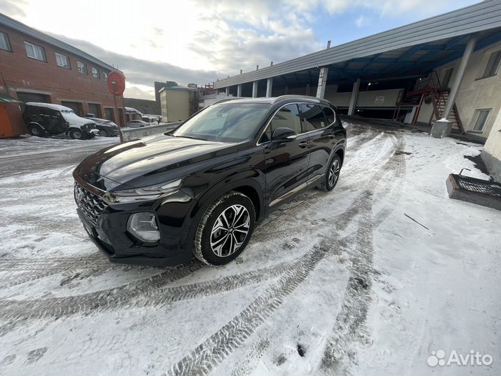 Hyundai Santa Fe 2.0 AT, 2018, 39 000 км