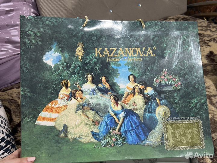 Скатерть натуральная и салфетки