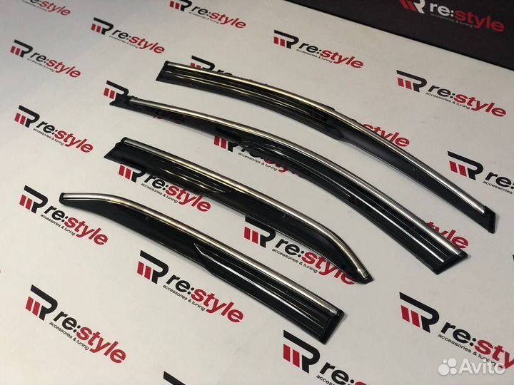 Ветровики Toyota Corolla 180 2013-2016 R1288