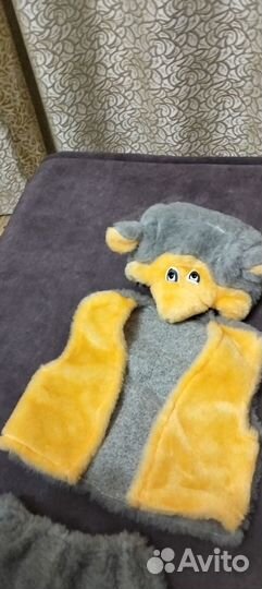 Новогодний костюм ежика