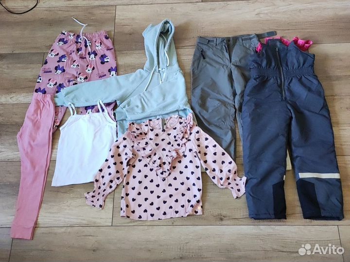 Пакет вещей на девочку 116