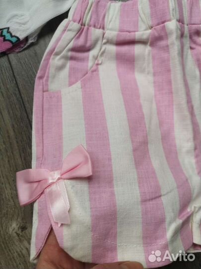 Летний костюм для девочки