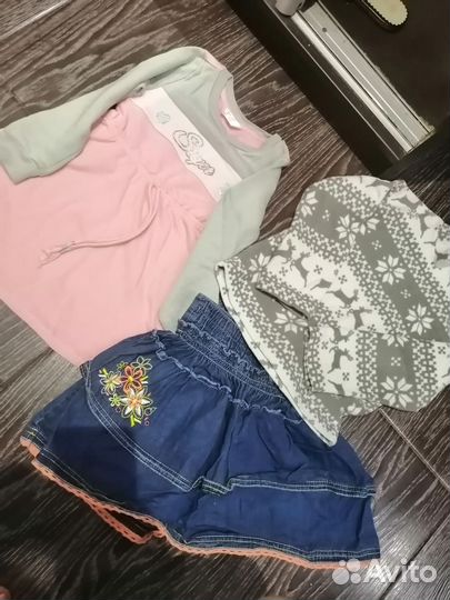 Вещи пакетом для девочки 98 104
