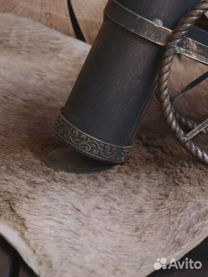 Кованая подставка для шампуров 