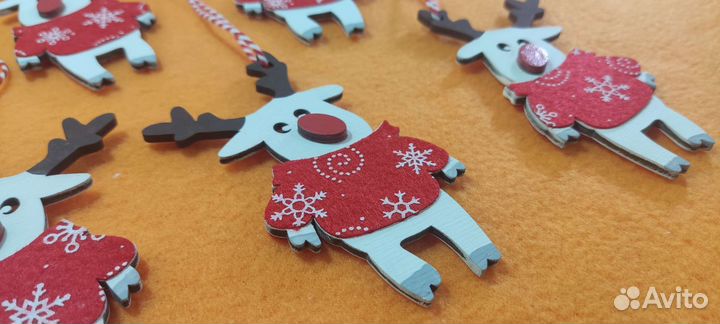 Новогодние елочные игрушки на елку 