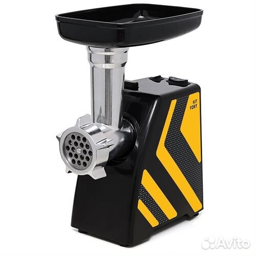 Мясорубка Kitfort KT-2101-3, оранжевый, черный