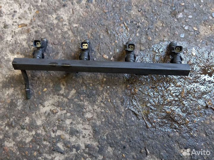 Рампа с фарсунками шевролет авео Т250