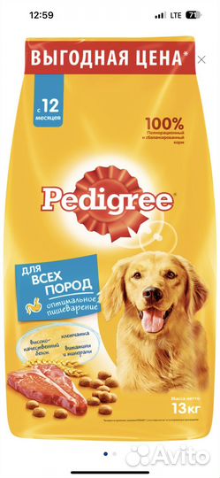 Корм для собак