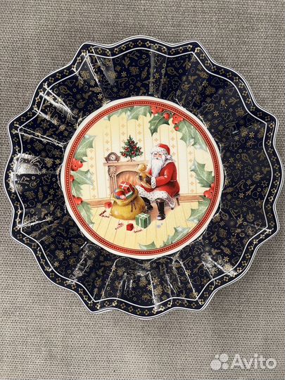 Villeroy boch блюда новогодние