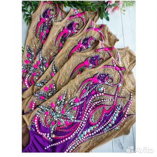 Групповые купальники для художественной гимнастики