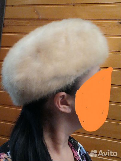 Шапка норковая женская бу