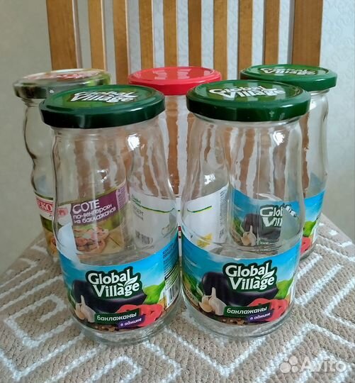 Банки стеклянные