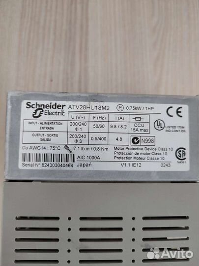 Telemecanique Инвертор частотные преобразователи