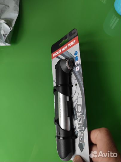 Насос мини Giyo алюминиевый Pocket Mini Универсал