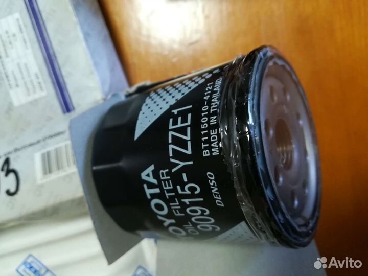 Фильтры на тойота королла