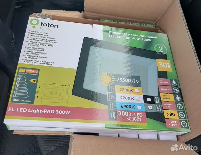 Мощные светодиодные прожектора 300Вт