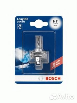 Bosch 1 987 301 057 Лампа longlife DAY H7 12V 55W