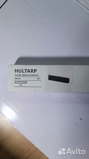 Hultarp магнитная планка, 38 см, черный