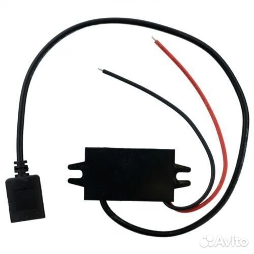 Преобразователь понижающий USB DC-DC 12v на 5v 3A для самокатов и других