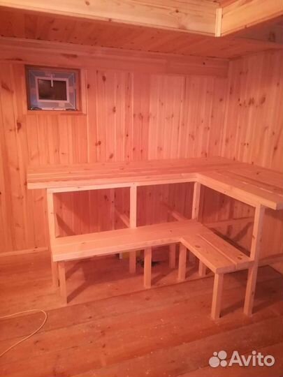 Банька на дровах в городе