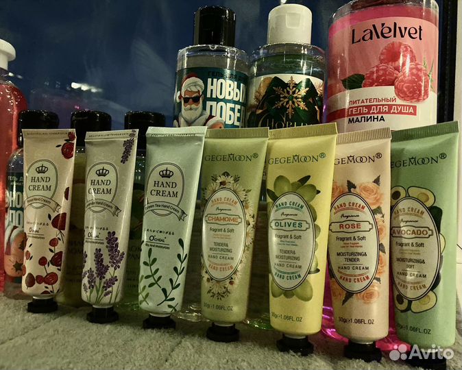 Крема для рук гели для душа